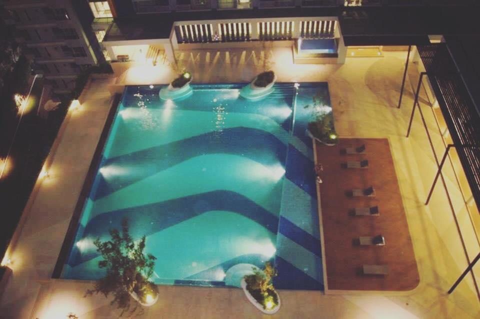 Studio Room Seaview Jomtien Bagian luar foto